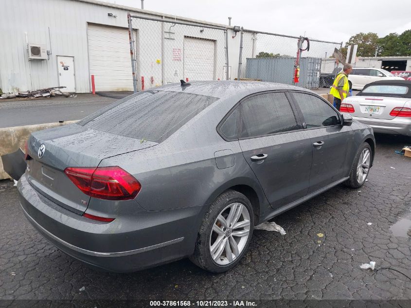 2019 VOLKSWAGEN PASSAT 2.0T WOLFSBURG EDITION - 1VWLA7A38KC001164