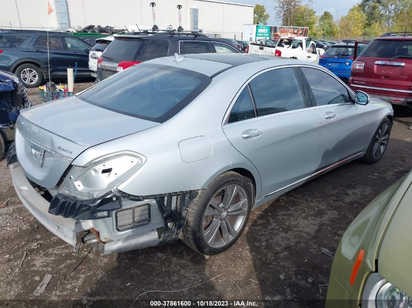 2014 MERCEDES-BENZ S 550 4MATIC WDDUG8FB5EA050193