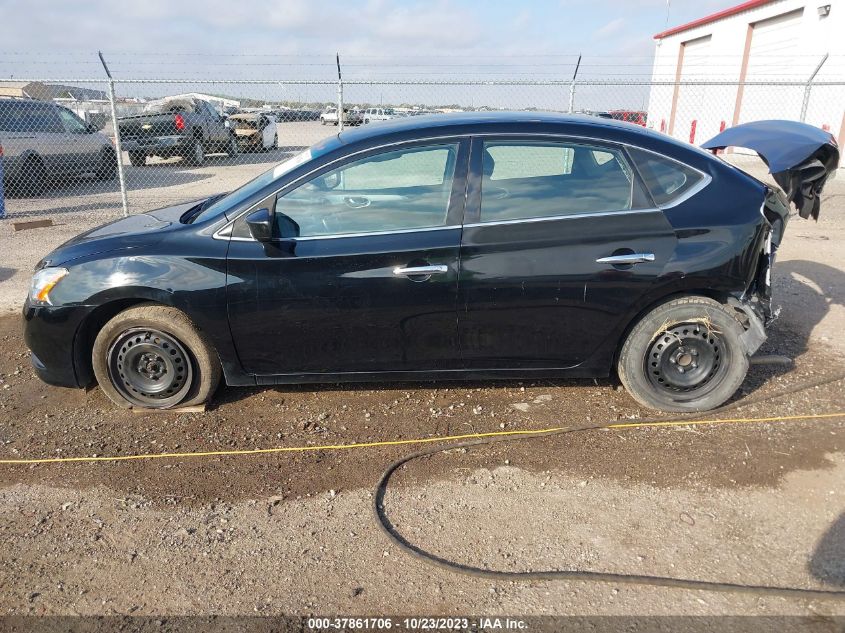 2015 NISSAN SENTRA SR/SL/S/SV/FE+ S - 3N1AB7AP5FL661430