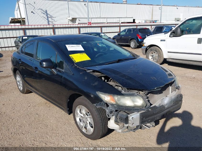 2013 HONDA CIVIC LX - 19XFB2F57DE228741