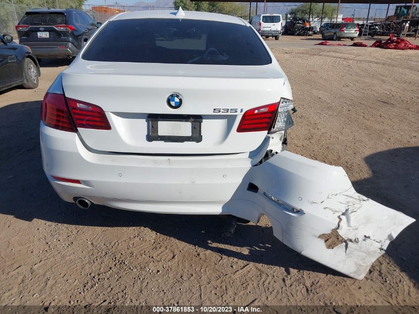 2016 BMW 5 SERIES 535I WBA5B1C52GG133662