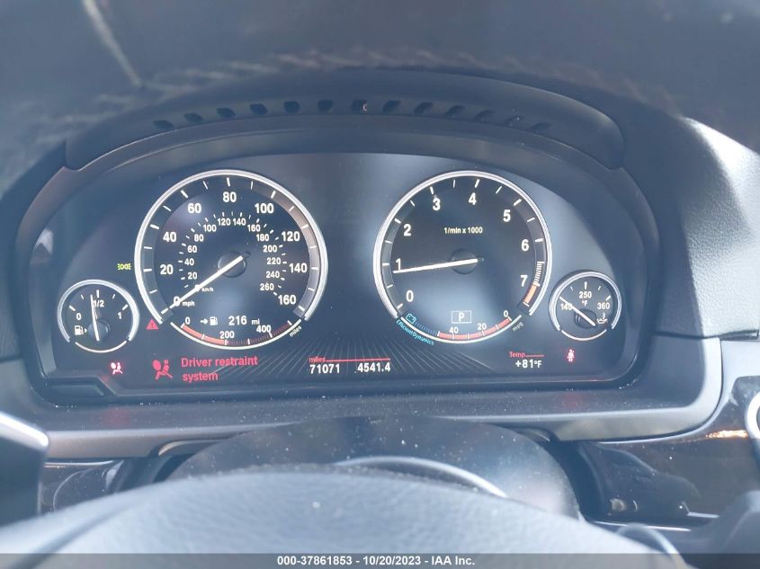 2016 BMW 5 SERIES 535I WBA5B1C52GG133662