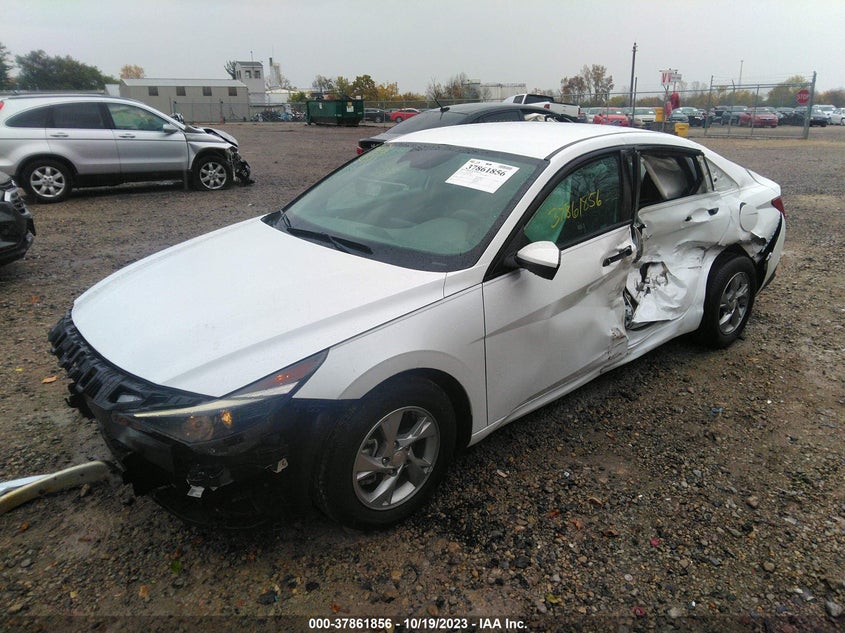 VIN 5NPLL4AG1MH013873 2021 HYUNDAI ELANTRA SE