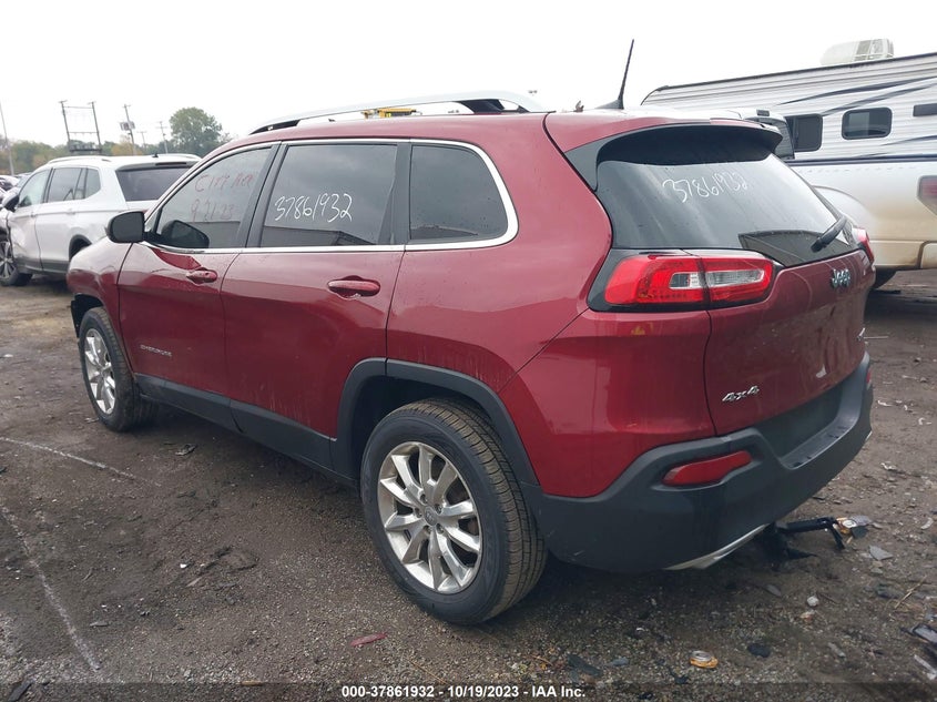VIN 1C4PJMDS3HW611535 2017 JEEP CHEROKEE LIMITED