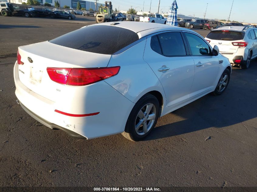 2014 KIA OPTIMA LX - KNAGM4A77E5450239