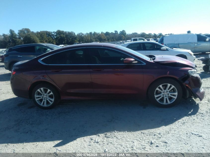 2015 CHRYSLER 200 LIMITED - 1C3CCCABXFN607321