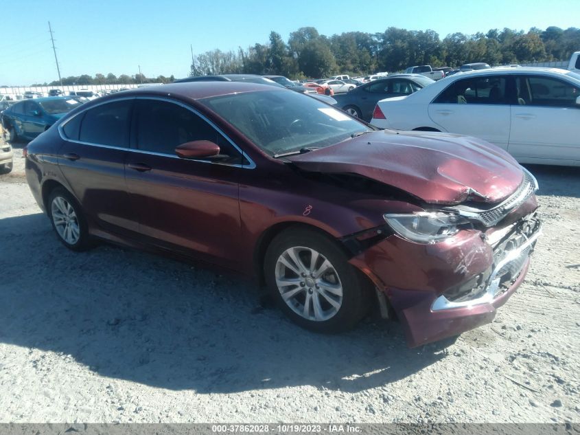 2015 CHRYSLER 200 LIMITED - 1C3CCCABXFN607321