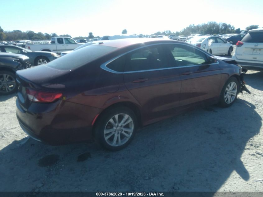 2015 CHRYSLER 200 LIMITED - 1C3CCCABXFN607321