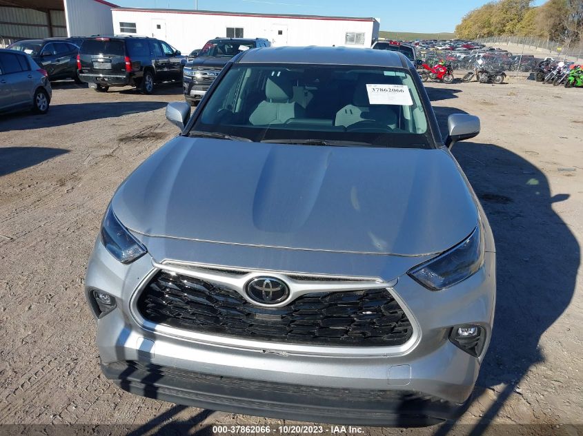 VIN 5TDBZRBH2NS218239 2022 TOYOTA HIGHLANDER LE