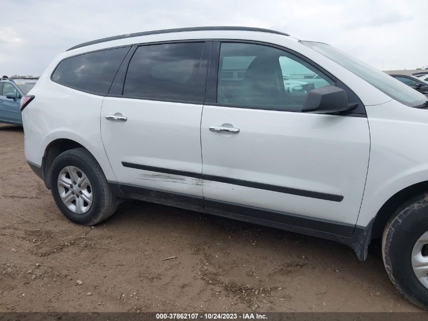 2016 CHEVROLET TRAVERSE LS - 1GNKRFEDXGJ305529
