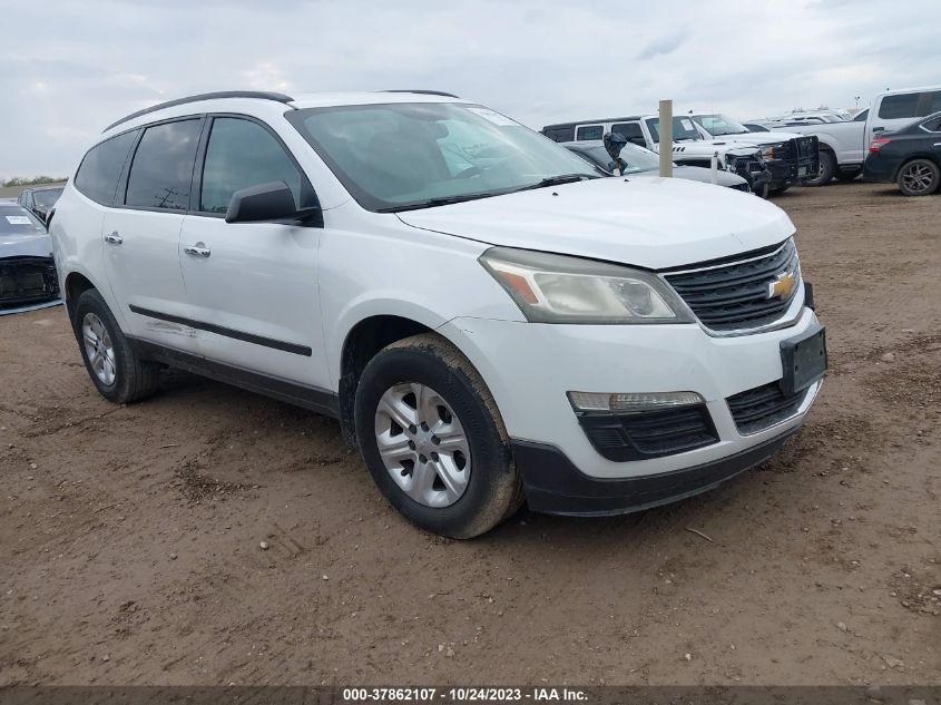 2016 CHEVROLET TRAVERSE LS - 1GNKRFEDXGJ305529
