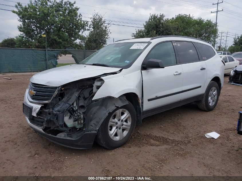 2016 CHEVROLET TRAVERSE LS - 1GNKRFEDXGJ305529