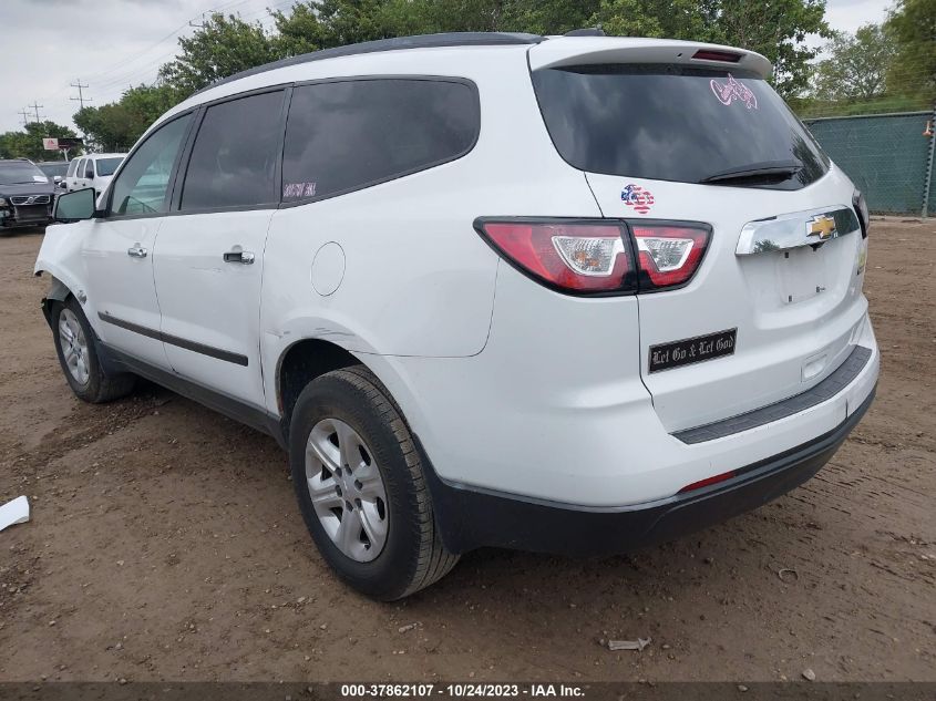 2016 CHEVROLET TRAVERSE LS - 1GNKRFEDXGJ305529