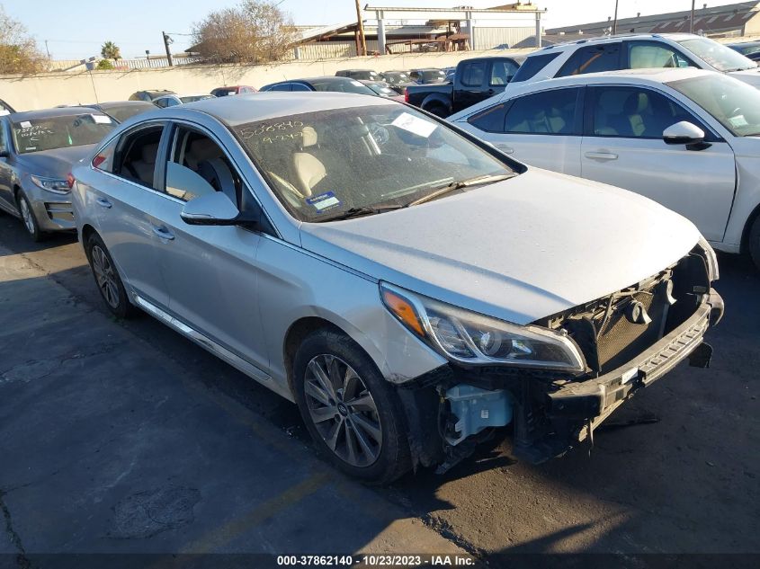 2015 HYUNDAI SONATA SPORT/LIMITED - 5NPE34AF5FH076073