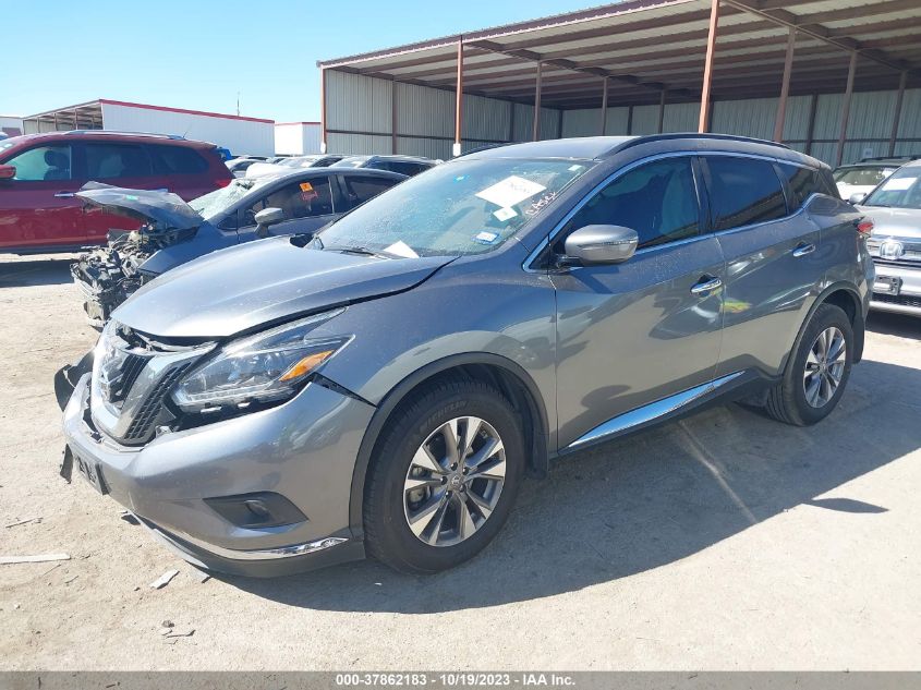 2018 NISSAN MURANO SV - 5N1AZ2MG2JN195743