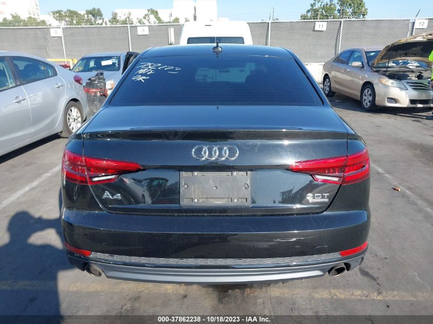 2017 AUDI A4 SEASON OF AUDI ULTRA - WAUKMAF49HN044619