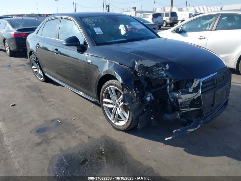 2017 AUDI A4 SEASON OF AUDI ULTRA - WAUKMAF49HN044619