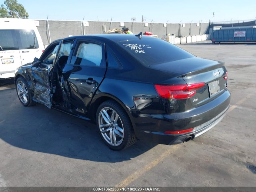 2017 AUDI A4 SEASON OF AUDI ULTRA - WAUKMAF49HN044619