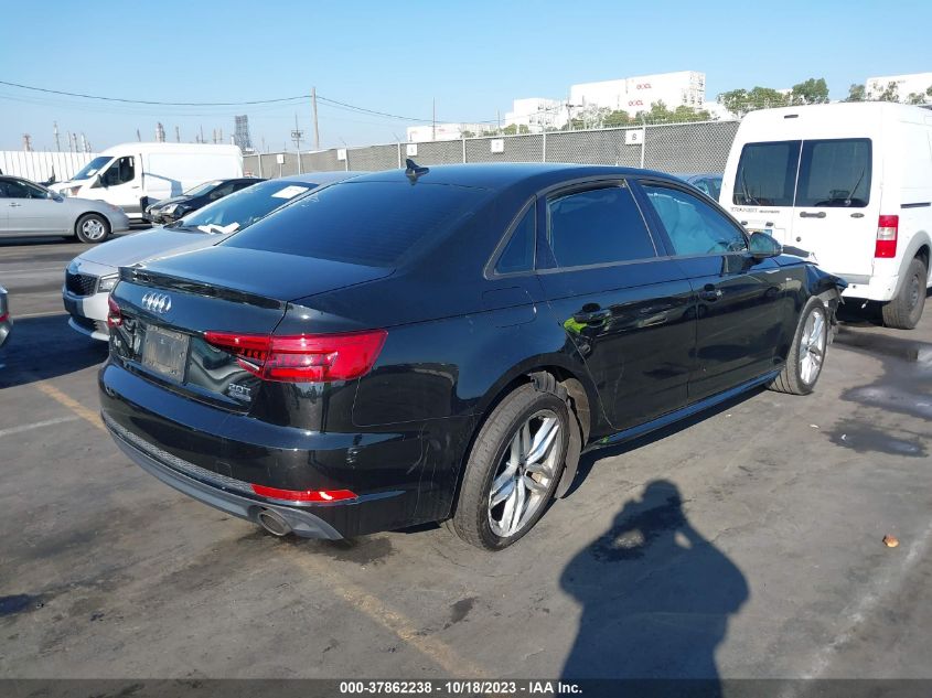 2017 AUDI A4 SEASON OF AUDI ULTRA - WAUKMAF49HN044619