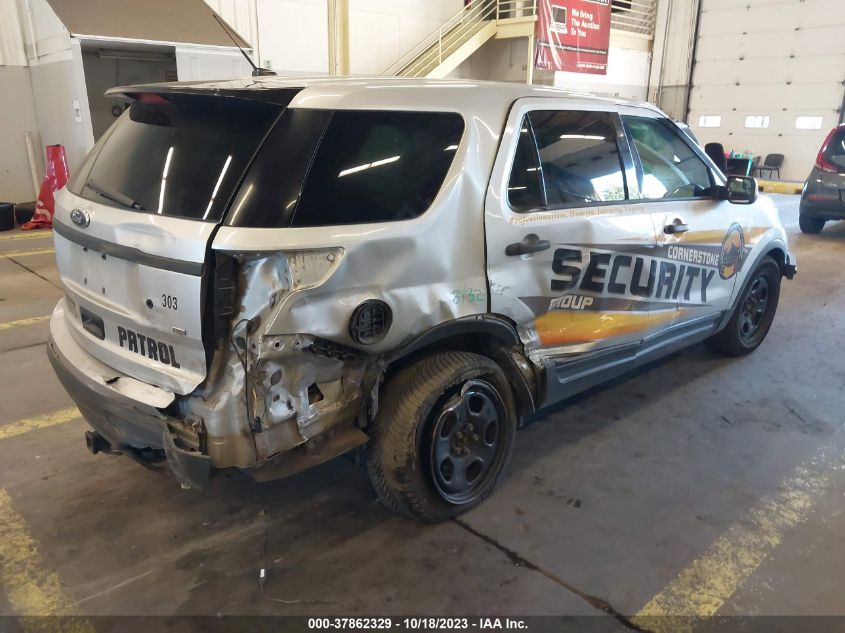 2013 FORD UTILITY POLICE 1FM5K8AR7DGA51533