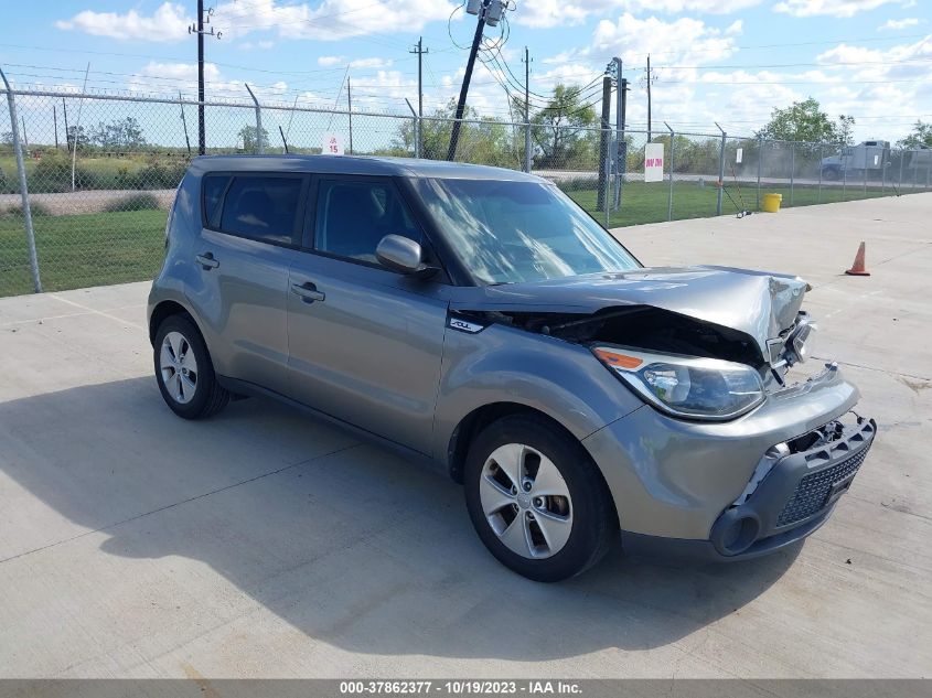 2015 KIA SOUL BASE - KNDJN2A22F7172161