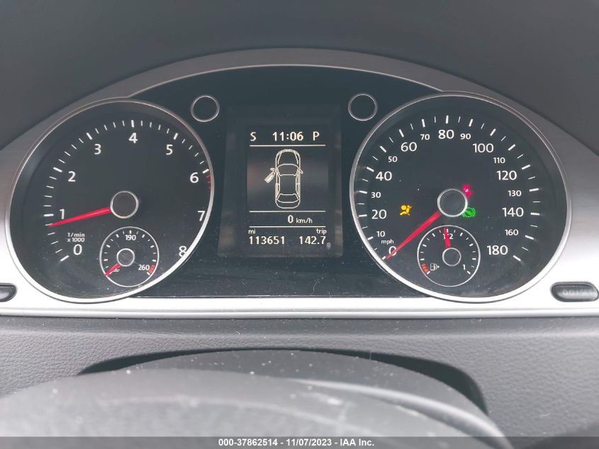2013 VOLKSWAGEN CC SPORT - WVWBP7AN5DE536569