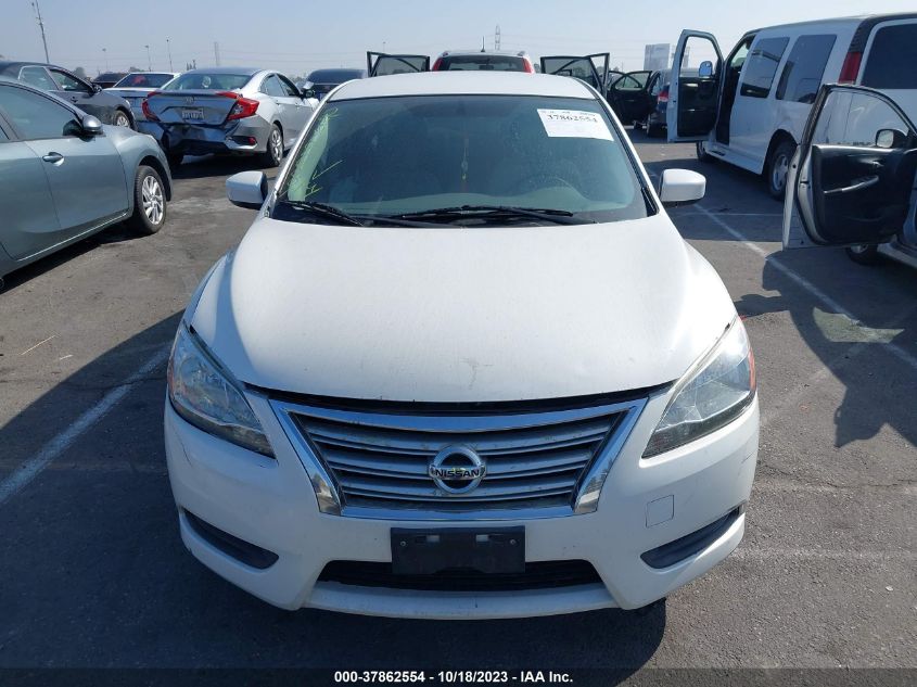 2013 NISSAN SENTRA S - 3N1AB7AP1DL767922