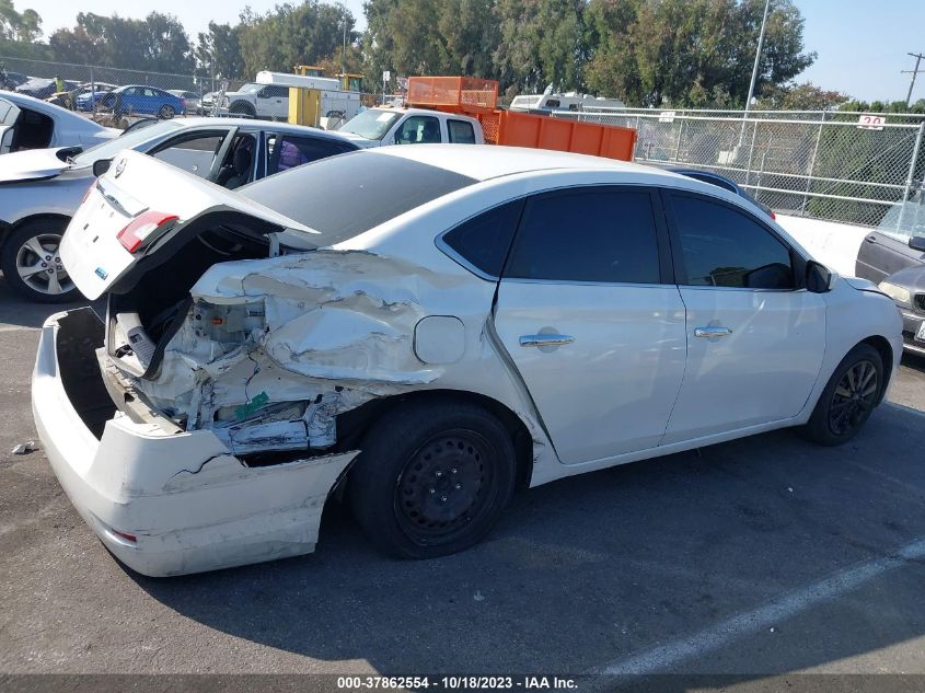 2013 NISSAN SENTRA S - 3N1AB7AP1DL767922