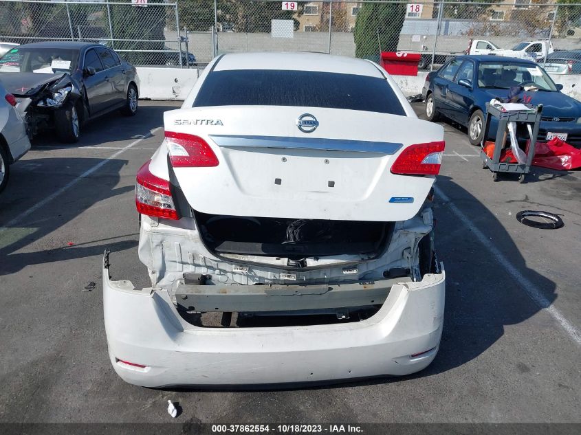 2013 NISSAN SENTRA S - 3N1AB7AP1DL767922