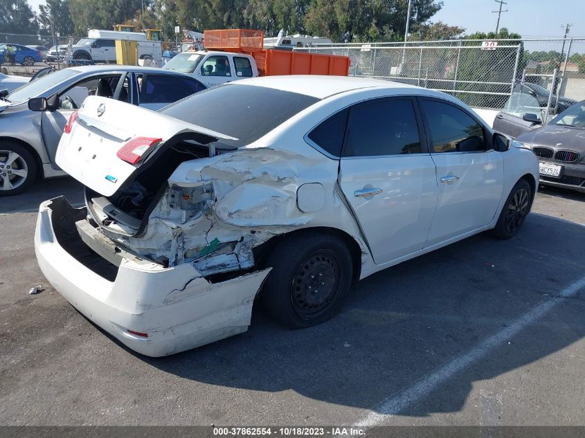 2013 NISSAN SENTRA S - 3N1AB7AP1DL767922