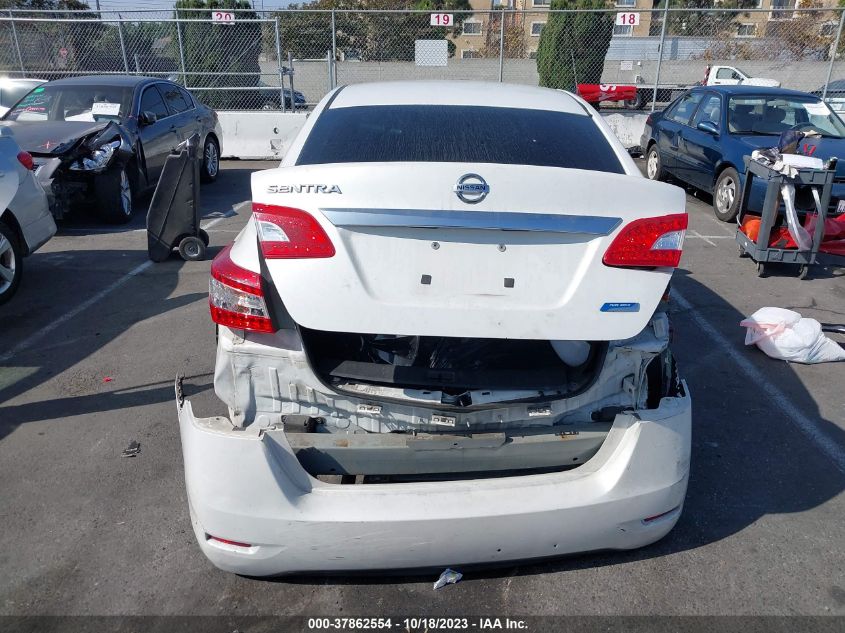 2013 NISSAN SENTRA S - 3N1AB7AP1DL767922