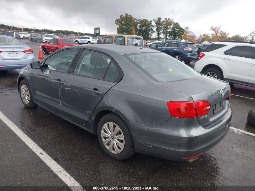 2014 VOLKSWAGEN JETTA SEDAN S 3VW1K7AJXEM369691