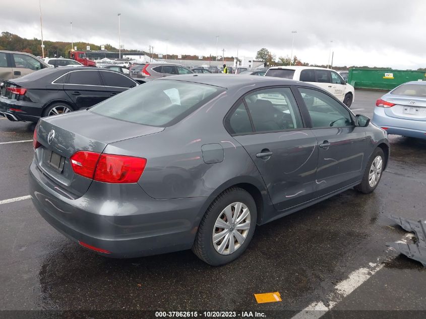2014 VOLKSWAGEN JETTA SEDAN S 3VW1K7AJXEM369691