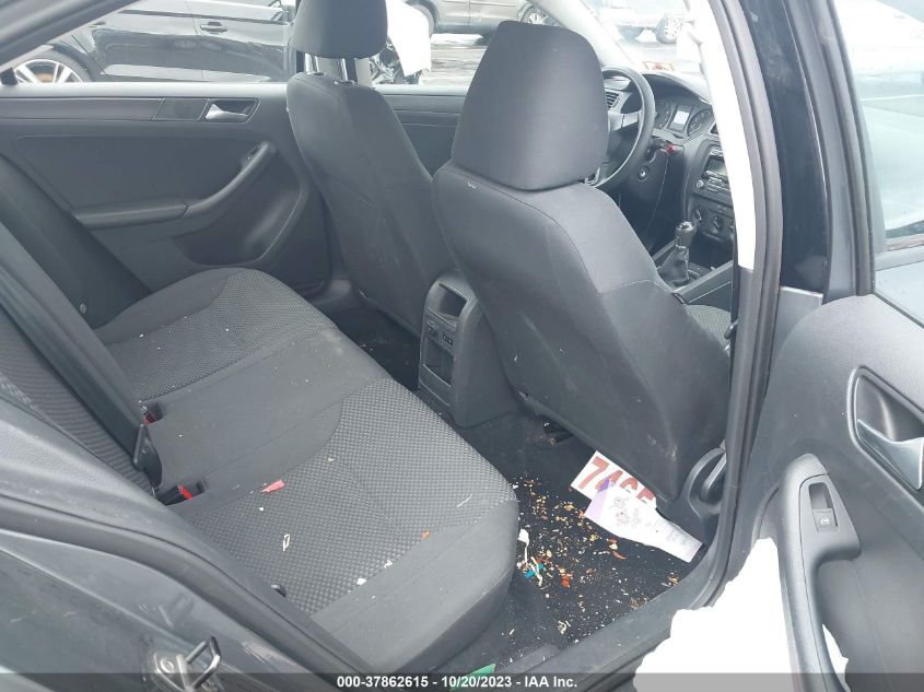 2014 VOLKSWAGEN JETTA SEDAN S 3VW1K7AJXEM369691