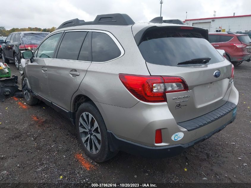 2017 SUBARU OUTBACK 2.5I LIMITED - 4S4BSANC2H3294597