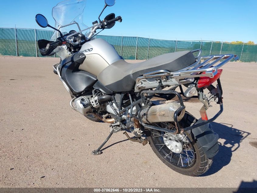 2007 BMW R1200 GS ADVENTURE WB10397087ZP60911