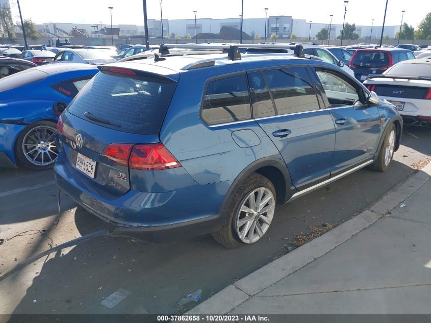2017 VOLKSWAGEN GOLF ALLTRACK S/SE/SEL 3VWH17AU0HM526550