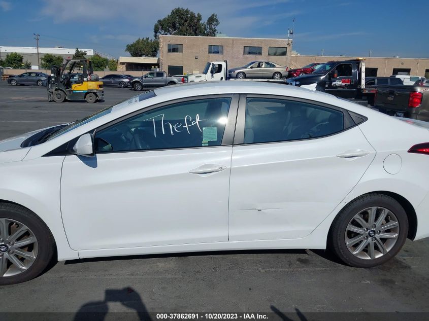 2016 HYUNDAI ELANTRA SE - 5NPDH4AE2GH724975