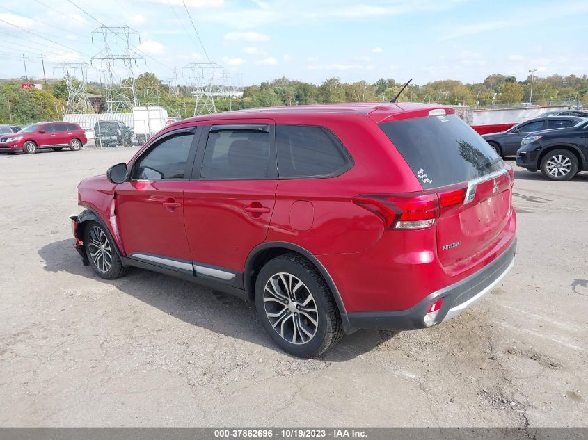 2016 MITSUBISHI OUTLANDER SE/SEL/ES - JA4AZ3A36GZ021116