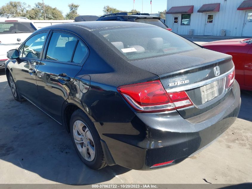 2013 HONDA CIVIC LX - 2HGFB2F58DH553985