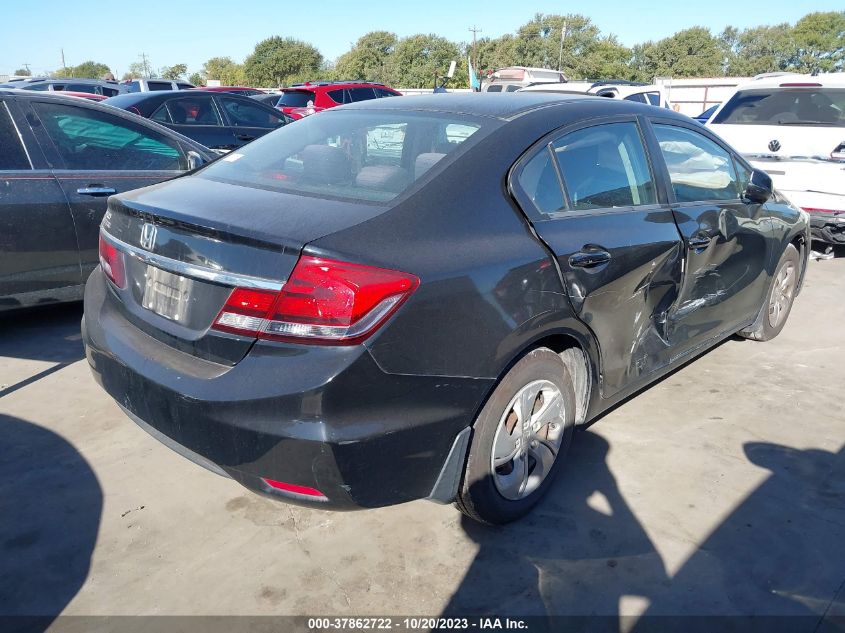 2013 HONDA CIVIC LX - 2HGFB2F58DH553985