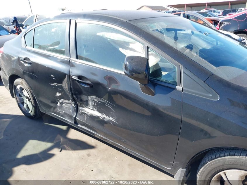 2013 HONDA CIVIC LX - 2HGFB2F58DH553985