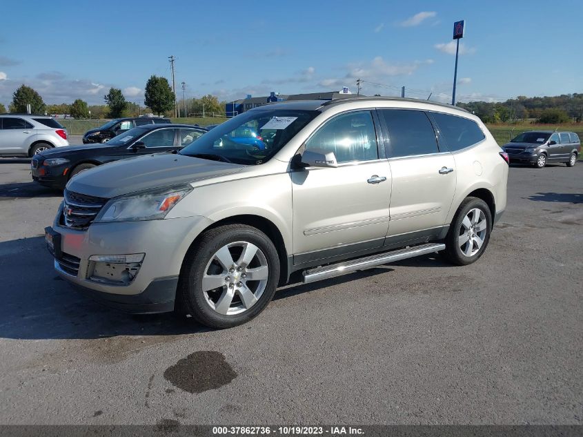 2013 CHEVROLET TRAVERSE LTZ - 1GNKRLKD1DJ225454