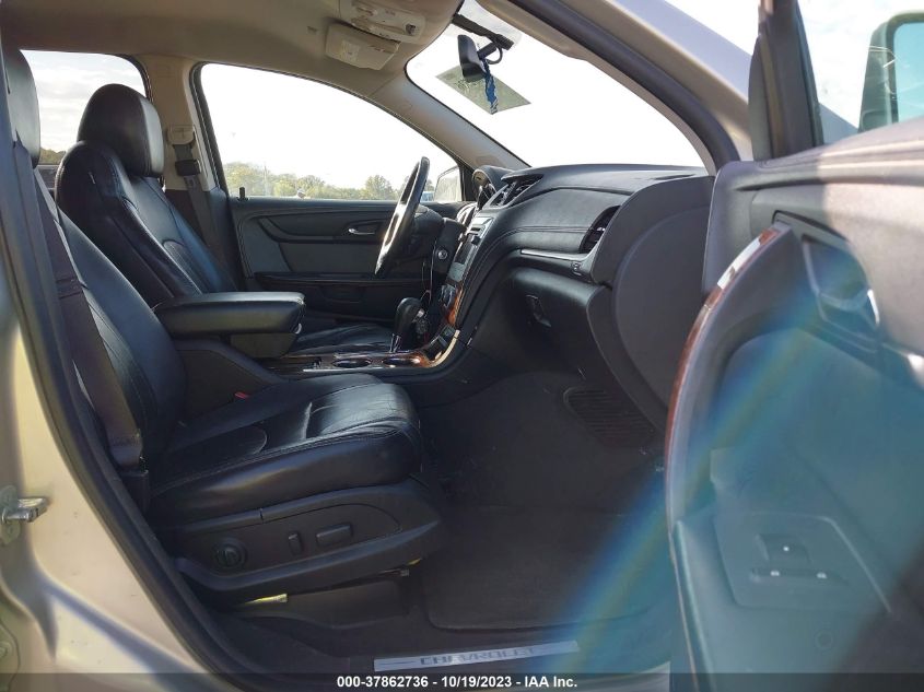 2013 CHEVROLET TRAVERSE LTZ - 1GNKRLKD1DJ225454