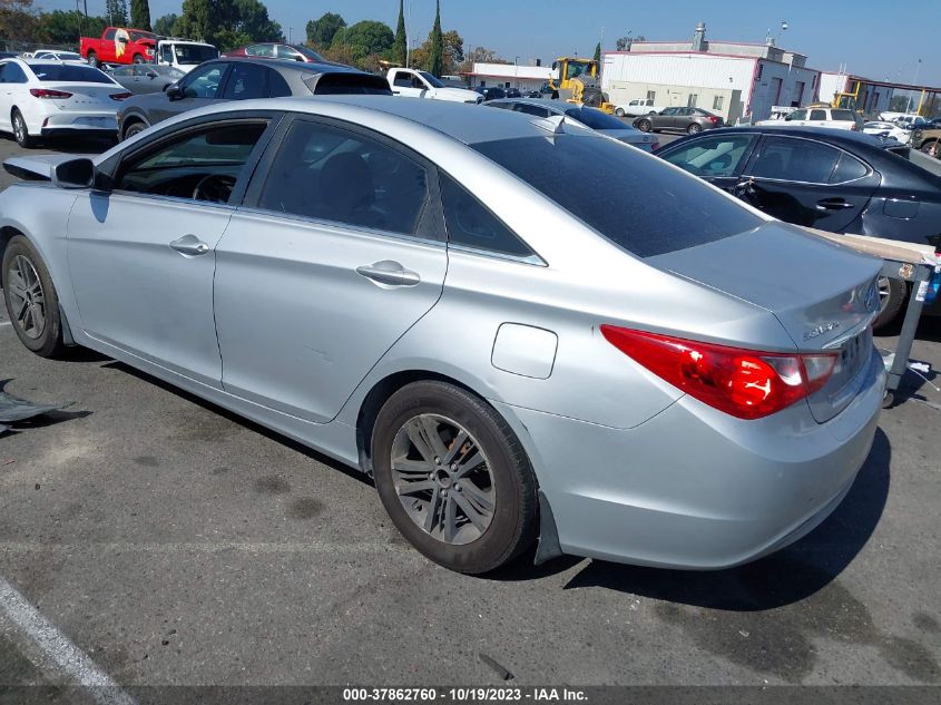 2013 HYUNDAI SONATA GLS PZEV - 5NPEB4AC7DH595308