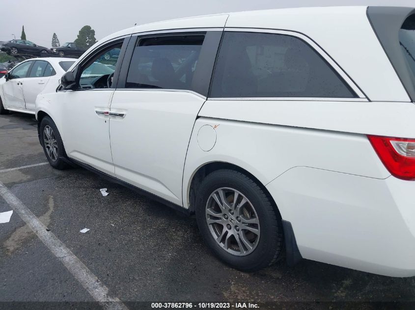 2013 HONDA ODYSSEY EX-L - 5FNRL5H69DB084072