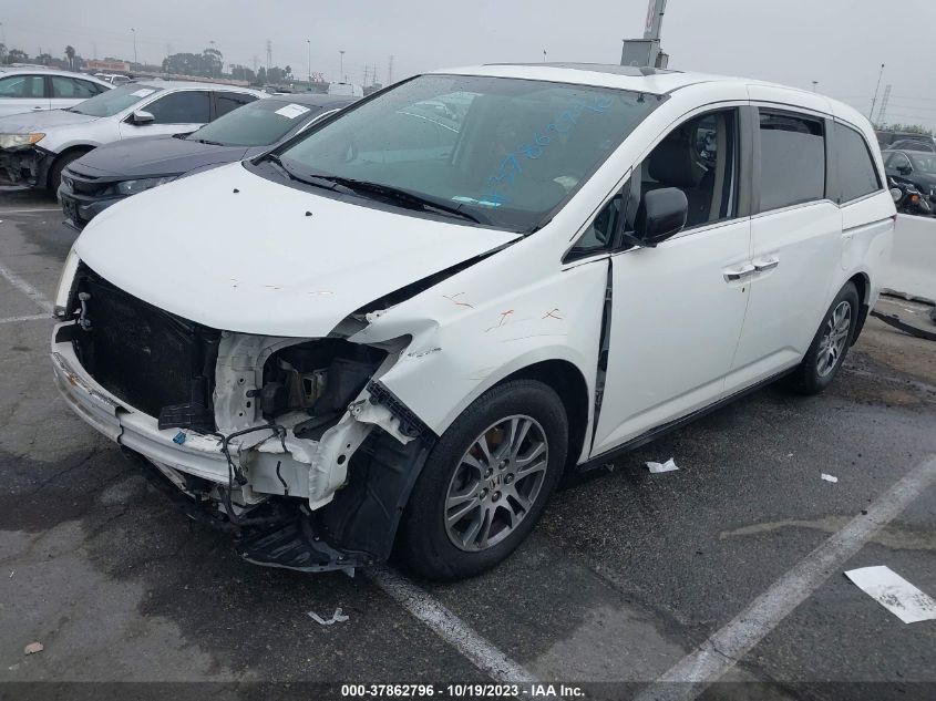 2013 HONDA ODYSSEY EX-L - 5FNRL5H69DB084072
