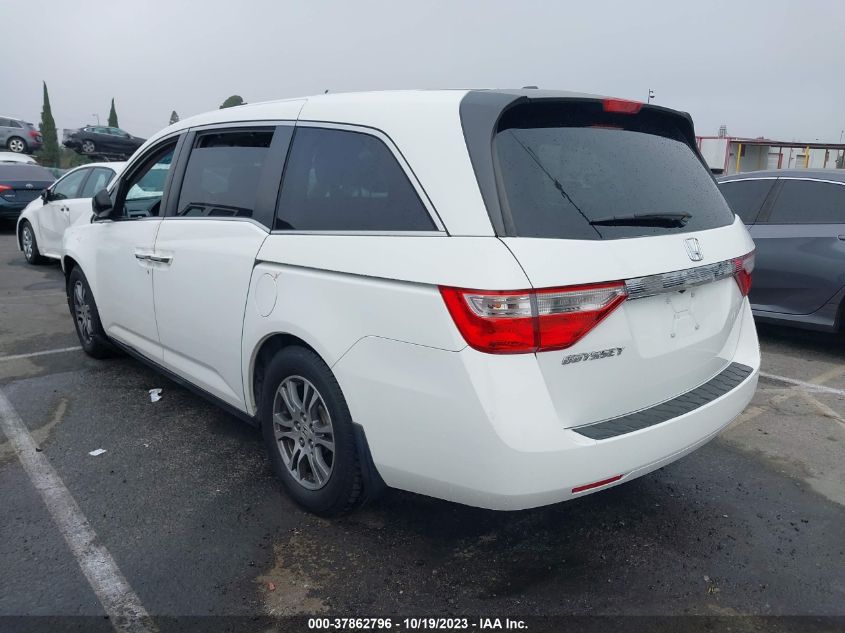2013 HONDA ODYSSEY EX-L - 5FNRL5H69DB084072