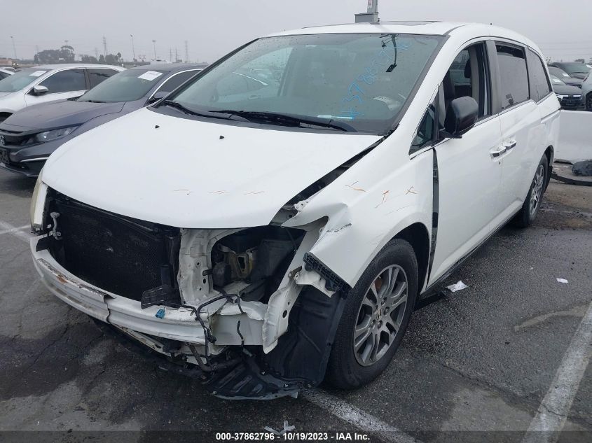 2013 HONDA ODYSSEY EX-L - 5FNRL5H69DB084072