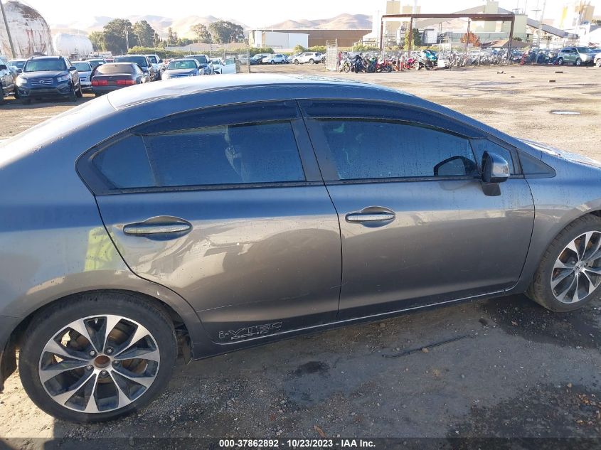 2013 HONDA CIVIC SDN SI - 2HGFB6E57DH711550